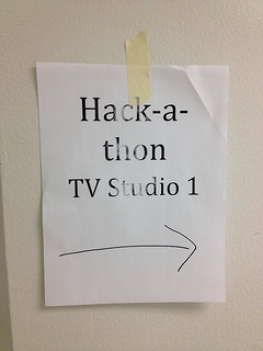 This way to the hackathon