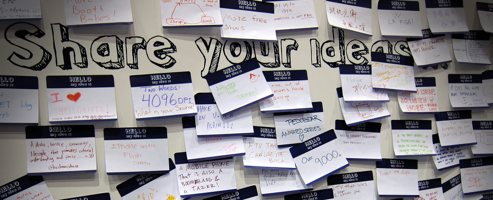 Share Your Ideas